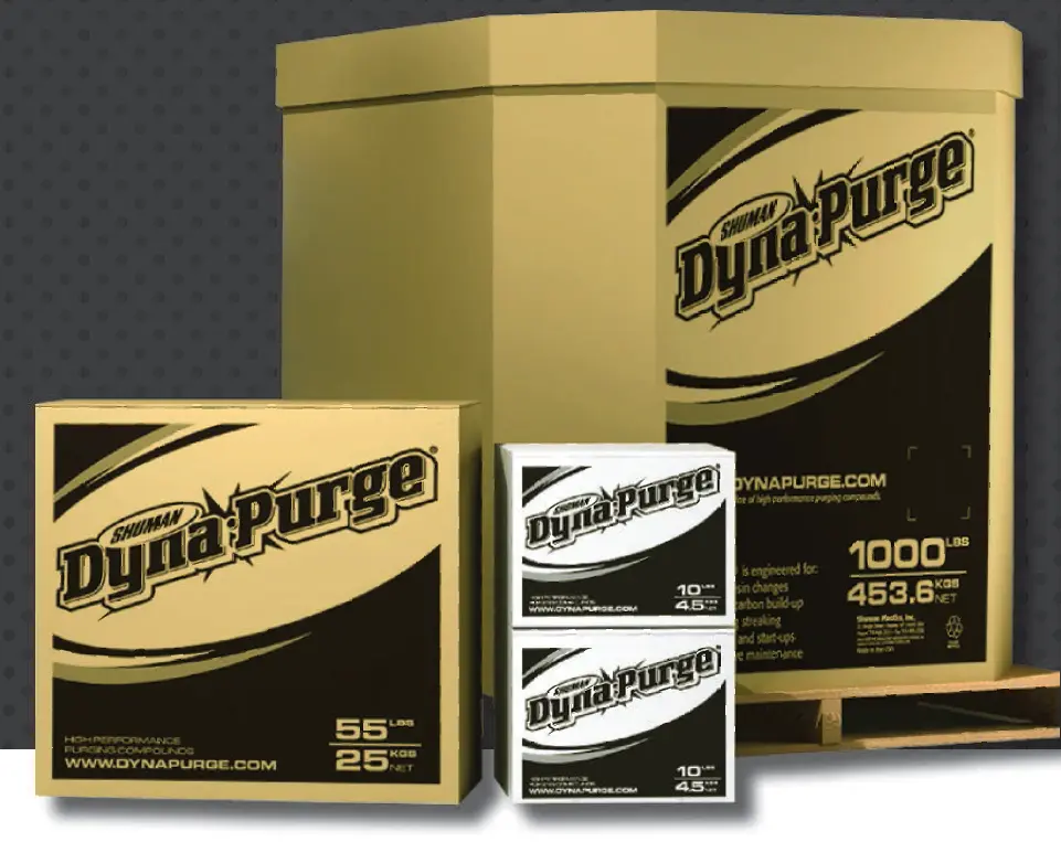 Lựa chọn purging compound theo máy và polymer