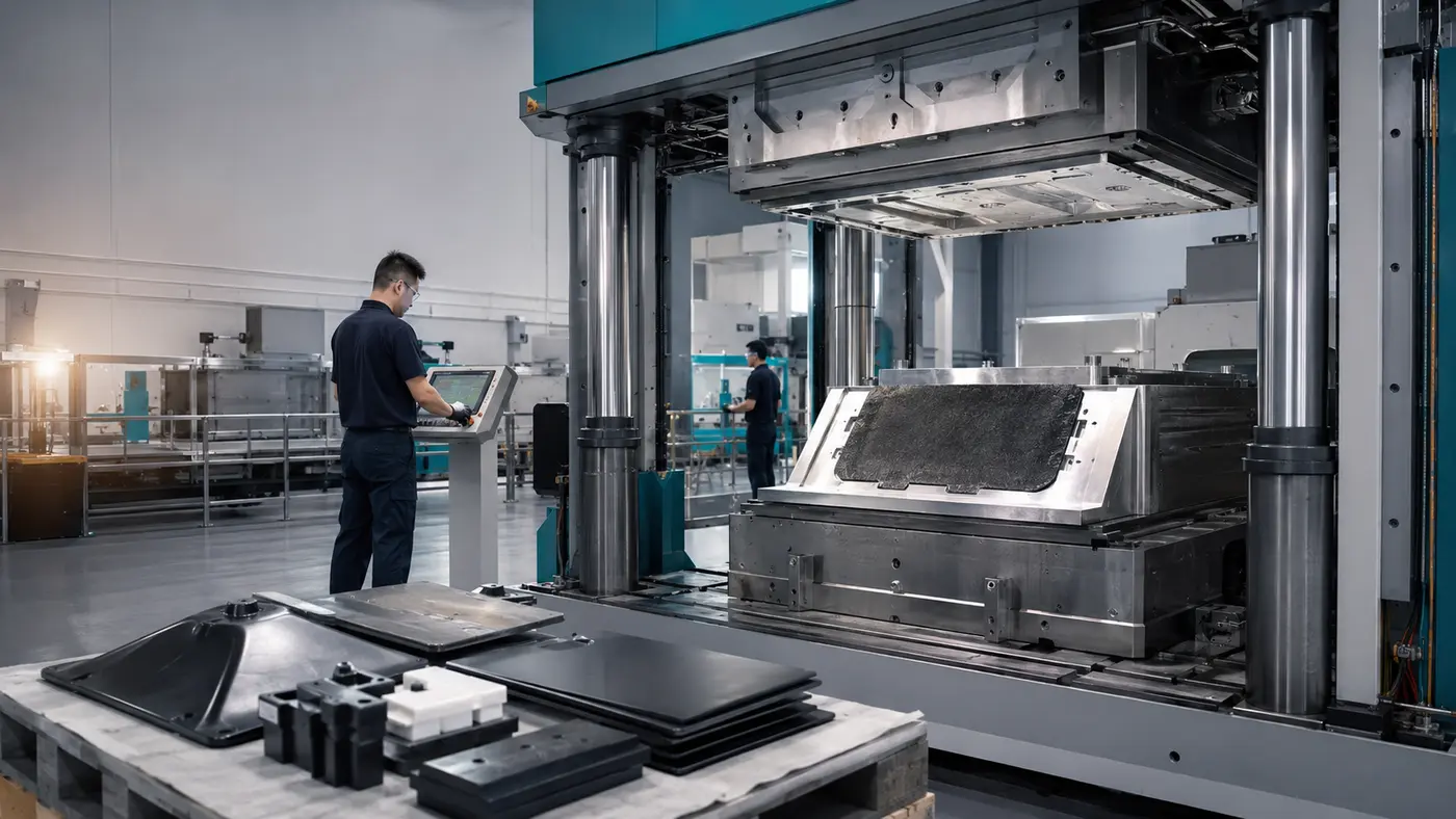 Công nghệ SMC và BMC trong ép nén composite