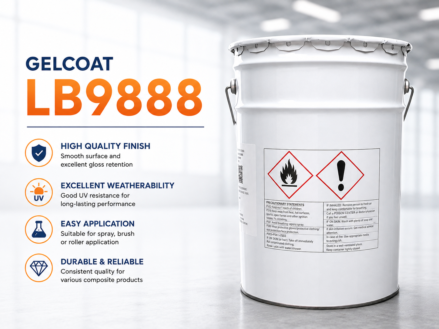 Gelcoat Luxchem LB9888