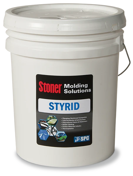 STYRID styrene emission suppressant, Stoner Molding Solutions pail