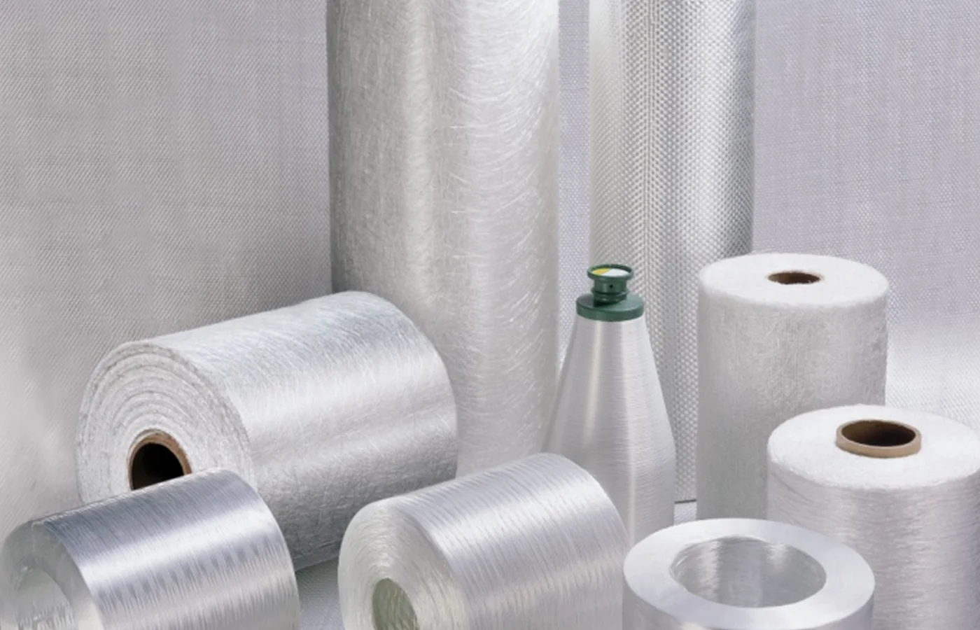 Real composite reinforcement materials for FRP manufacturing